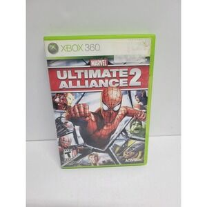 Marvel Ultimate Alliance 2 Microsoft Xbox 360 Game Activision 2009 NTSC T-Teen